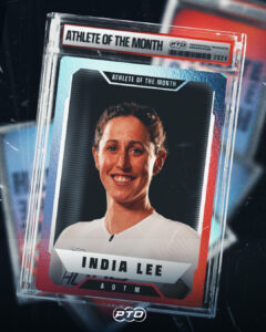 Kyle Smith and India Lee win PTO Athlete of the Month in February and March respectively.